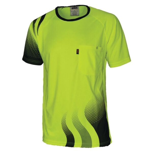 Wave Hi Vis Sublimated Tee  Thumbnail