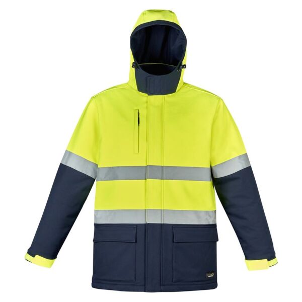 Unisex Hi Vis Antarctic Softshell Taped Jacket Thumbnail