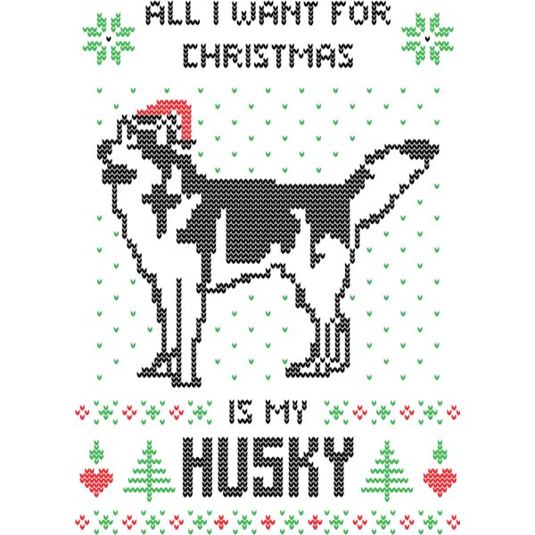 All i want Christmas is my Husky Thumbnail